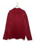 TOMORROW LAND tricot (トゥモローランド トリコ) ウールポリエステルミラノリブ Vネックカーディガン レッド サイズ:M：6000円