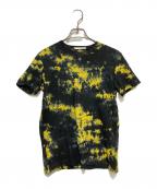 IRENISAイレニサ）の古着「SHORT-SLEEVED HAND-DYED T-SHIRT」｜ブラック