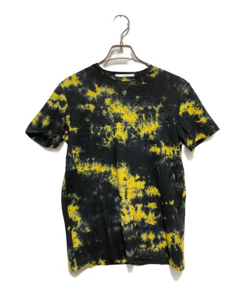 IRENISA（イレニサ）IRENISA (イレニサ) SHORT-SLEEVED HAND-DYED T-SHIRT ブラック サイズ:1の古着・服飾アイテム