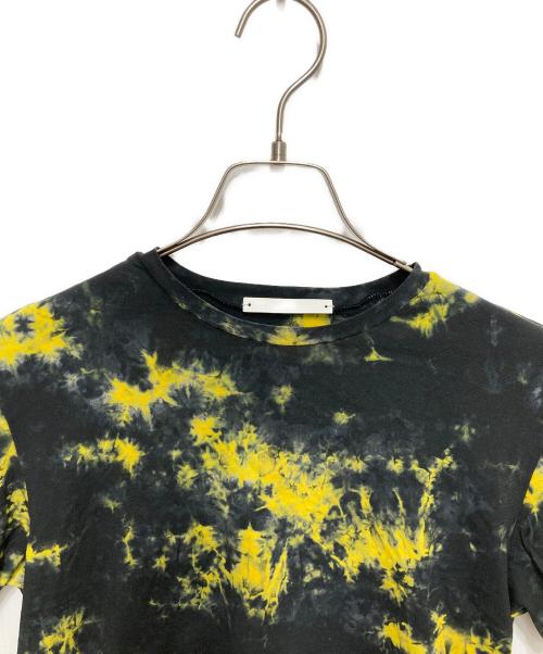 IRENISA（イレニサ）IRENISA (イレニサ) SHORT-SLEEVED HAND-DYED T-SHIRT ブラック サイズ:1の古着・服飾アイテム