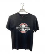 INDEPENDENT×ALSTYLE APPAREL & ACTIVEWEARインディペンデント×アレスタイルアパレル＆アクティブウェア）の古着「プリントTシャツ」｜ブラック