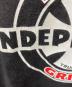 中古・古着 INDEPENDENT (インディペンデント) ALSTYLE APPAREL & ACTIVEWEAR (アレスタイルアパレル＆アクティブウェア) プリントTシャツ ブラック サイズ:S：6000円