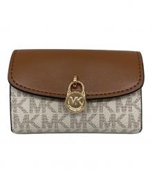 MICHAEL KORS（マイケルコース）の古着「コンパクトウォレット」｜ブラウン