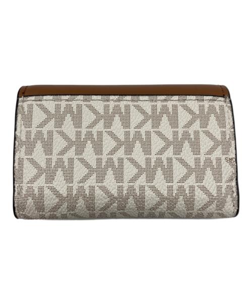 MICHAEL KORS（マイケルコース）MICHAEL KORS (マイケルコース) コンパクトウォレット ブラウンの古着・服飾アイテム
