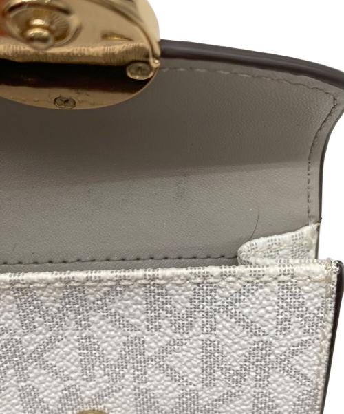 MICHAEL KORS（マイケルコース）MICHAEL KORS (マイケルコース) コンパクトウォレット グレーの古着・服飾アイテム