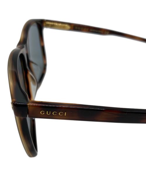 GUCCI（グッチ）GUCCI (グッチ) サングラス ブラウン サイズ:57□17の古着・服飾アイテム