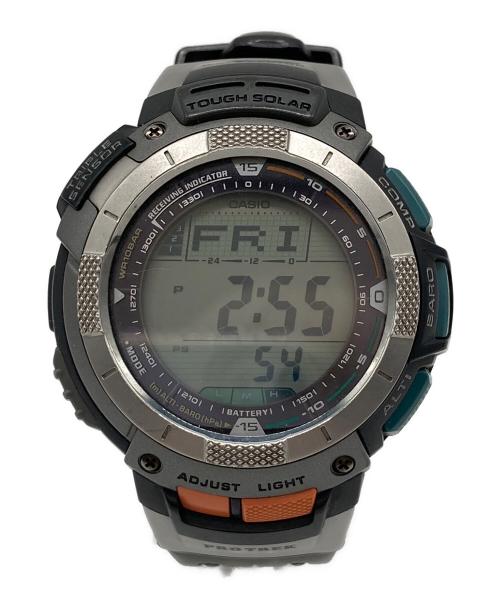 CASIO（カシオ）CASIO (カシオ) TRIPLE SENSOR ブラック×グレーの古着・服飾アイテム