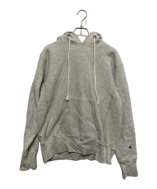 Champion（チャンピオン）Champion (チャンピオン) プルオーバーパーカー グレー サイズ:Lの古着・服飾アイテム