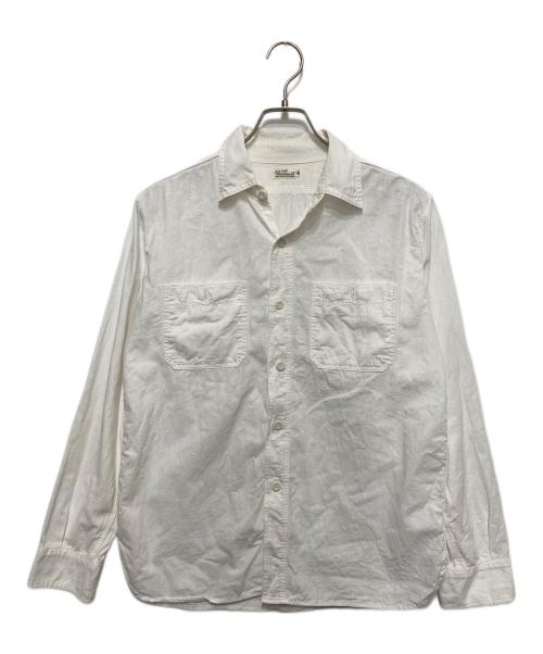 WAREHOUSE（ウエアハウス）WAREHOUSE (ウエアハウス) 長袖シャツ ホワイト サイズ:SIZE 38の古着・服飾アイテム