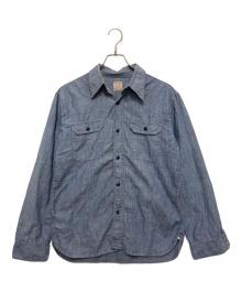 THE FLAT HEAD（ザ・フラットヘッド）の古着「ワークシャツ」｜インディゴ