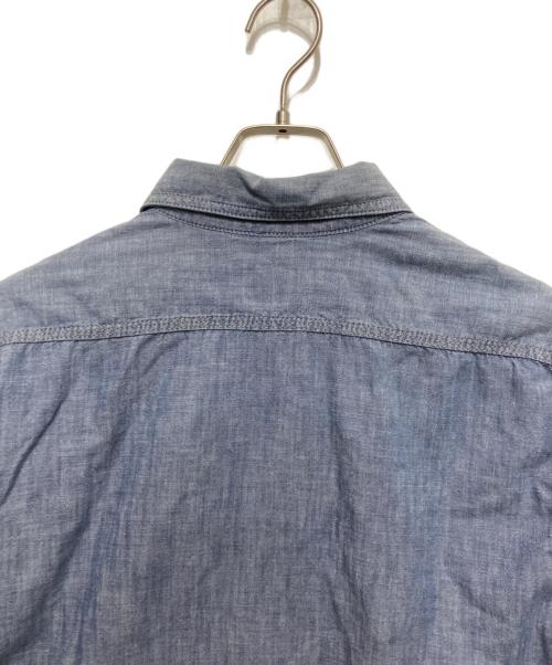 THE FLAT HEAD（ザ・フラットヘッド）THE FLAT HEAD (ザ・フラットヘッド) ワークシャツ インディゴ サイズ:	SIZE 40の古着・服飾アイテム
