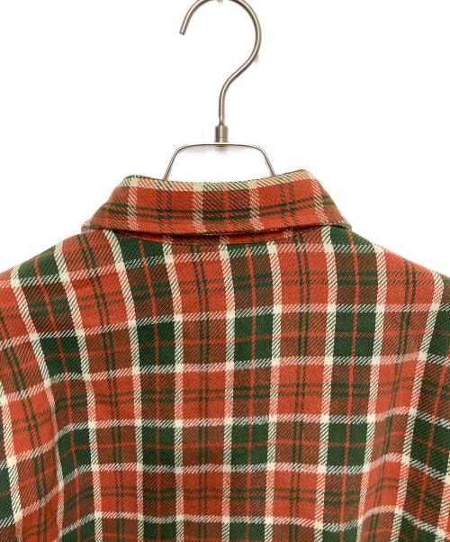 big mac（ビッグマック）big mac (ビッグマック) 70’s チェックネルシャツ レッド サイズ:Mの古着・服飾アイテム