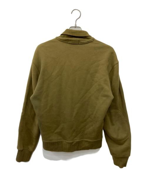 POLO RALPH LAUREN（ポロ・ラルフローレン）POLO RALPH LAUREN (ポロ・ラルフローレン) 90’s ショールカラーカーディガン カーキ サイズ:Mの古着・服飾アイテム