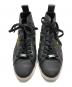 中古・古着 JIMMY CHOO (ジミーチュウ) カラースタッズハイカットスニーカー ブラック サイズ:SIZE 43：12000円