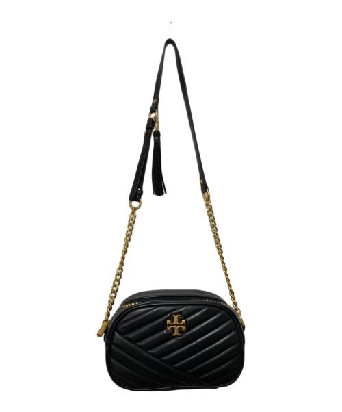 TORY BURCH（トリーバーチ）TORY BURCH (トリーバーチ) キラ シェブロン カメラバッグ ブラックの古着・服飾アイテム