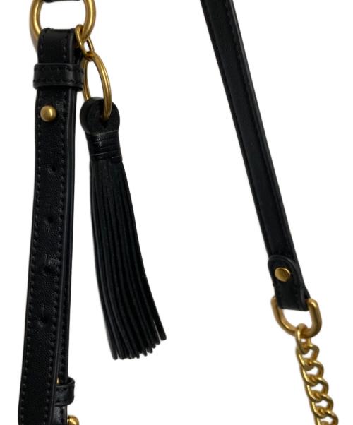 TORY BURCH（トリーバーチ）TORY BURCH (トリーバーチ) キラ シェブロン カメラバッグ ブラックの古着・服飾アイテム