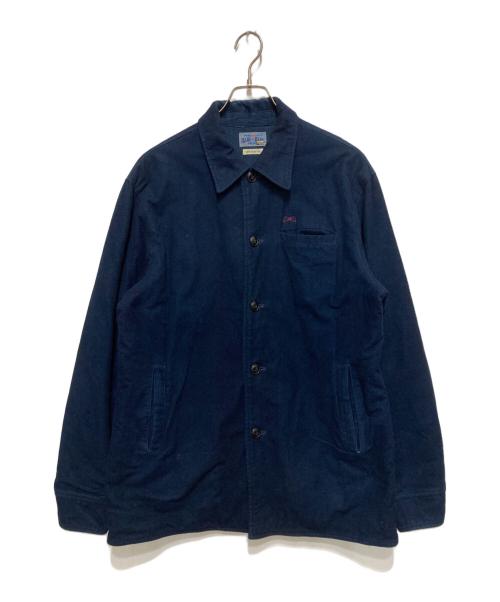 BLUE BLUE（ブルーブルー）BLUE BLUE (ブルーブルー) リバーシブルジャケット インディゴ サイズ:3の古着・服飾アイテム