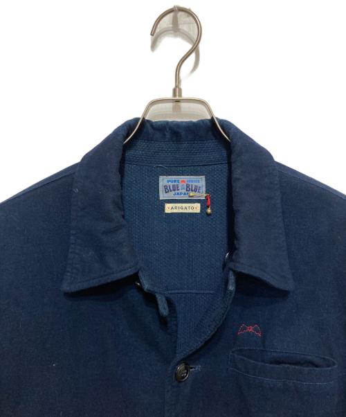BLUE BLUE（ブルーブルー）BLUE BLUE (ブルーブルー) リバーシブルジャケット インディゴ サイズ:3の古着・服飾アイテム