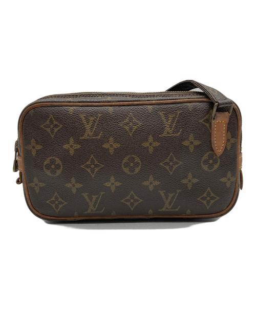 LOUIS VUITTON（ルイ ヴィトン）LOUIS VUITTON (ルイ ヴィトン) ショルダーポーチ ブラウンの古着・服飾アイテム