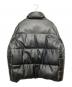 ZARA (ザラ) LEATHER EFFECT PUFFER JACKET ブラック サイズ:M：6000円