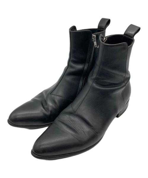 Saint Laurent Paris（サンローランパリ）Saint Laurent Paris (サンローランパリ) サイドジップブーツ ブラック サイズ:SIZE42の古着・服飾アイテム