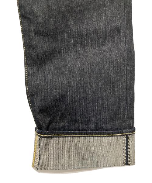 CUNE（キューン）CUNE (キューン) 4連うさぎペイントデニムパンツ インディゴ サイズ:W34の古着・服飾アイテム