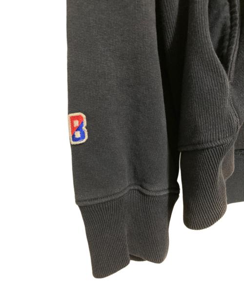 Champion（チャンピオン）Champion (チャンピオン) BEAMS (ビームス) バックプリントジップパーカー ネイビー サイズ:LARGEの古着・服飾アイテム