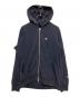 Champion（チャンピオン）の古着「バックプリントジップパーカー」｜ネイビー