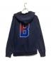 Champion (チャンピオン) BEAMS (ビームス) バックプリントジップパーカー ネイビー サイズ:LARGE：6000円