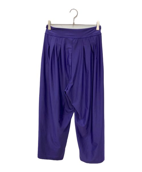 FUMITO GANRYU（フミトガンリュウ）FUMITO GANRYU (フミトガンリュウ) Rash tucked slacks パープル サイズ:１の古着・服飾アイテム