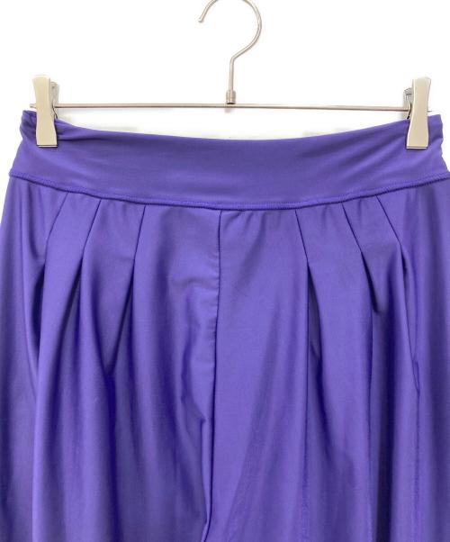 FUMITO GANRYU（フミトガンリュウ）FUMITO GANRYU (フミトガンリュウ) Rash tucked slacks パープル サイズ:１の古着・服飾アイテム
