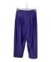 FUMITO GANRYU (フミトガンリュウ) Rash tucked slacks パープル サイズ:１：9000円