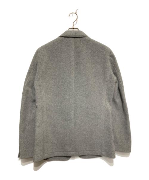 D'URBAN（ダーバン）D'URBAN (ダーバン) ウール混テーラードジャケット グレー サイズ:Lの古着・服飾アイテム