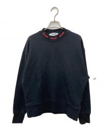 MSGM（エムエスジーエム）の古着「モックネックスウェット」｜ブラック