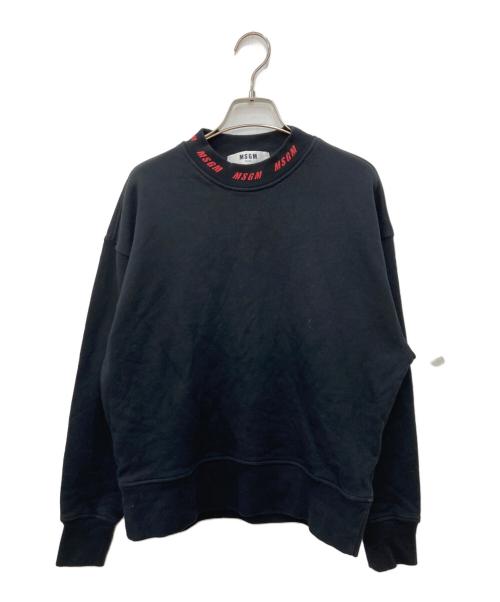 MSGM（エムエスジーエム）MSGM (エムエスジーエム) モックネックスウェット ブラック サイズ:XSの古着・服飾アイテム
