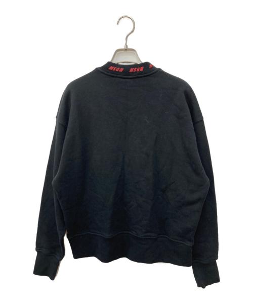 MSGM（エムエスジーエム）MSGM (エムエスジーエム) モックネックスウェット ブラック サイズ:XSの古着・服飾アイテム