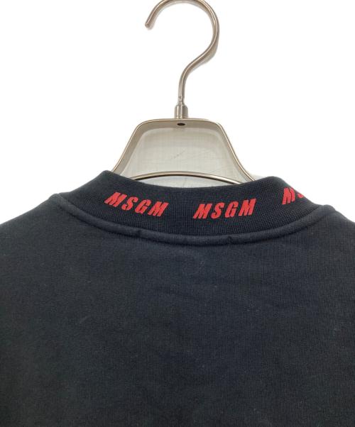 MSGM（エムエスジーエム）MSGM (エムエスジーエム) モックネックスウェット ブラック サイズ:XSの古着・服飾アイテム