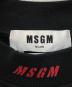 中古・古着 MSGM (エムエスジーエム) モックネックスウェット ブラック サイズ:XS：5000円