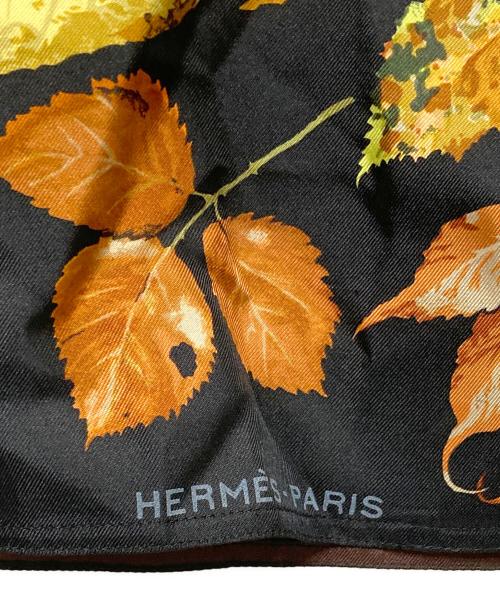 HERMES（エルメス）HERMES (エルメス) シルクシャツ ブラック サイズ:40の古着・服飾アイテム