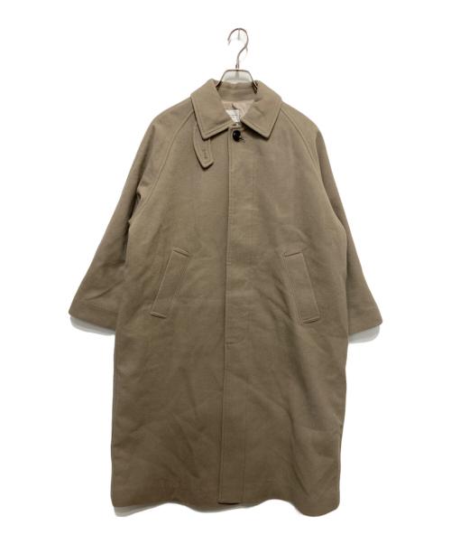 URBAN RESEARCH DOORS（アーバンリサーチドアーズ）URBAN RESEARCH DOORS (アーバンリサーチドアーズ) ウール100バルマカーンコート ベージュ サイズ:Sの古着・服飾アイテム