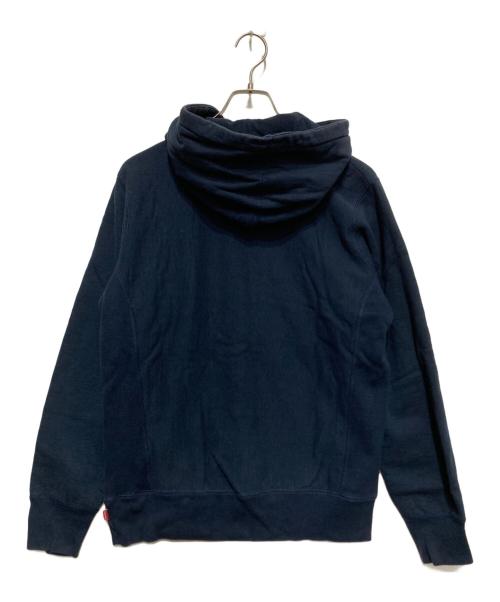 SUPREME（シュプリーム）SUPREME (シュプリーム) ロゴ刺繍パーカー ネイビー サイズ:Sの古着・服飾アイテム