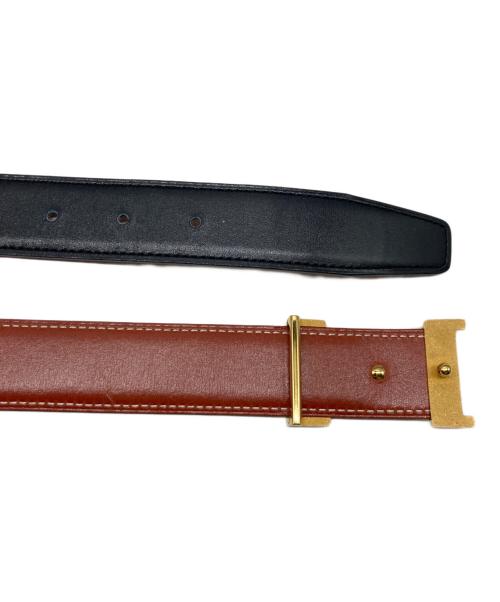 HERMES（エルメス）HERMES (エルメス) Ｈハバックルベルト ブラック サイズ:80の古着・服飾アイテム