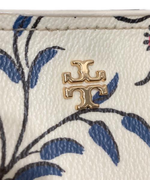 TORY BURCH（トリーバーチ）TORY BURCH (トリーバーチ) ボタニカル柄2WAYトートバッグ ベージュの古着・服飾アイテム