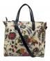 TORY BURCH (トリーバーチ) ボタニカル柄2WAYトートバッグ ベージュ：10000円