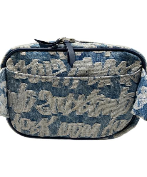 SUPREME（シュプリーム）SUPREME (シュプリーム) FAT TIP JACQUARD DENIM WAIST BAG インディゴの古着・服飾アイテム