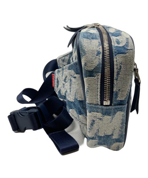 SUPREME（シュプリーム）SUPREME (シュプリーム) FAT TIP JACQUARD DENIM WAIST BAG インディゴの古着・服飾アイテム