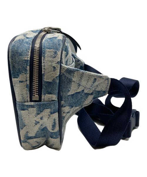 SUPREME（シュプリーム）SUPREME (シュプリーム) FAT TIP JACQUARD DENIM WAIST BAG インディゴの古着・服飾アイテム