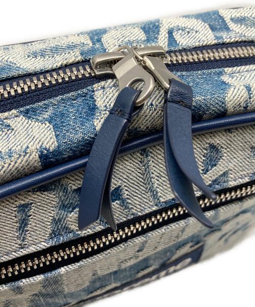 SUPREME（シュプリーム）SUPREME (シュプリーム) FAT TIP JACQUARD DENIM WAIST BAG インディゴの古着・服飾アイテム