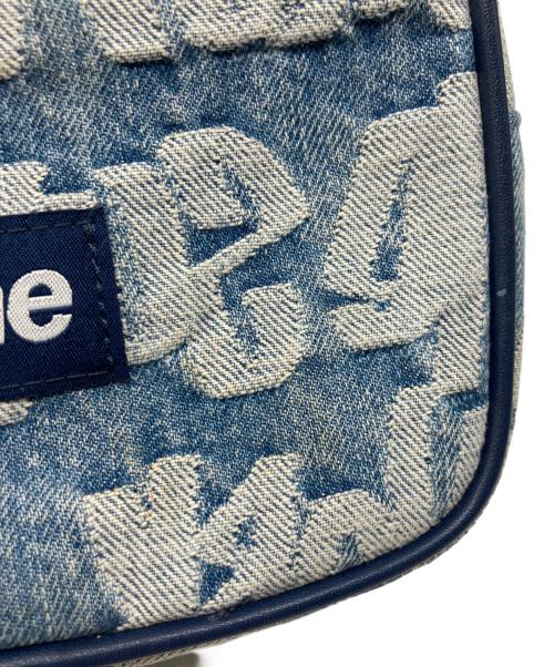 SUPREME（シュプリーム）SUPREME (シュプリーム) FAT TIP JACQUARD DENIM WAIST BAG インディゴの古着・服飾アイテム