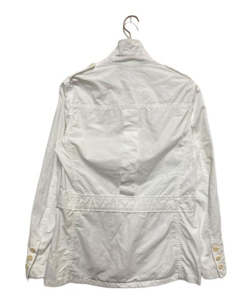 POLO RALPH LAUREN（ポロ・ラルフローレン）POLO RALPH LAUREN (ポロ・ラルフローレン) サファリジャケット ホワイト サイズ:Mの古着・服飾アイテム